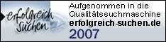 Auszeichnungsbanner für erfolgreich-suchen.de Auszeichnungsbanner für erfolgreich-suchen.de